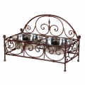 DOUBLE PET FEEDER IRON STAND DOUBLE PET FEEDER IRON STAND Image