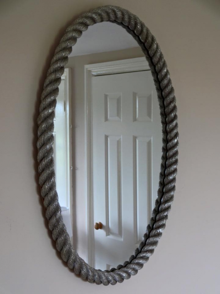 Oval Rope Mirror Large Interior Designs Sussex