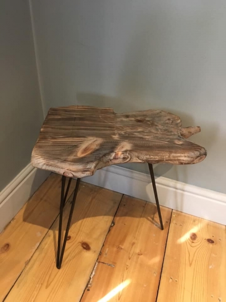 Wood Slice Side Table Interior Designs Sussex