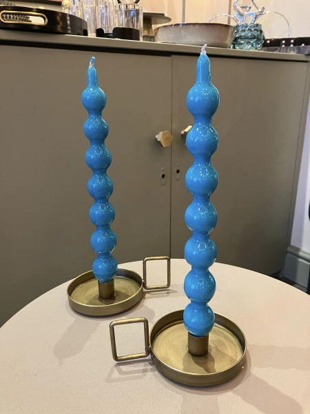 Teal Bobble Candles Image
