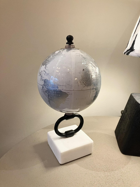 Mini Marble World Globe Image