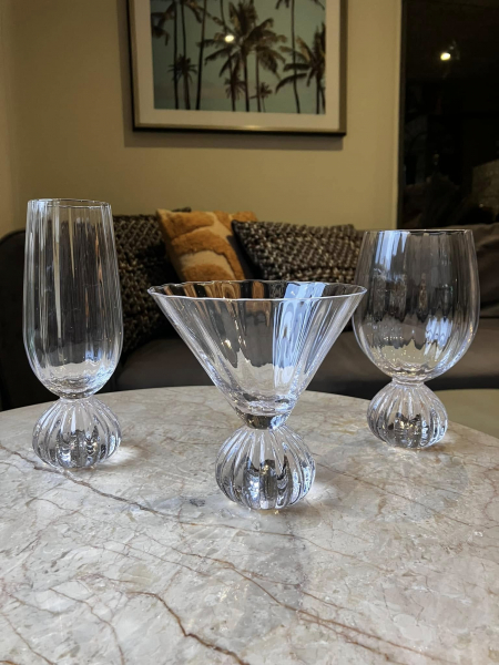 Unique Cocktail Glass (mouth-blown) Image