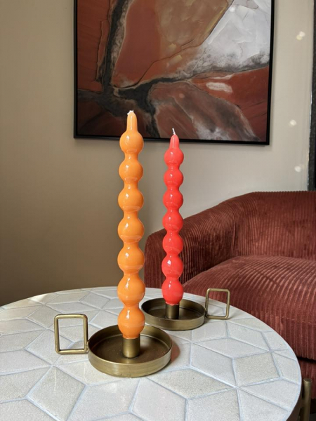 Orange Bobble Candles Image