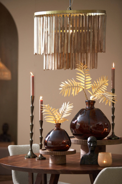 60 x 40cm Wooden Chandelier Image