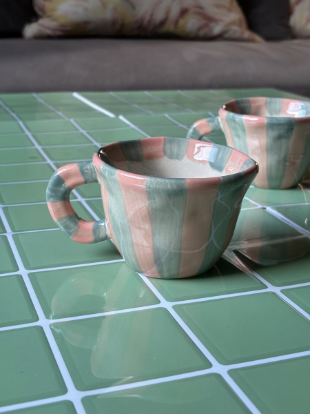 Party Ring Espresso pink green Image