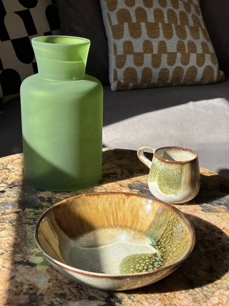Matt Green Vase Image