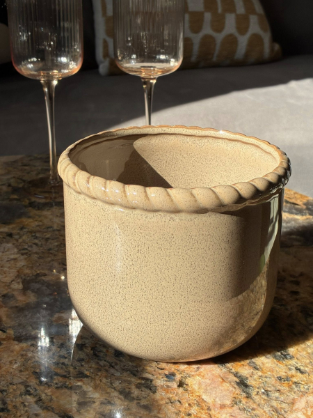 Oat Rope Plant Pot Image