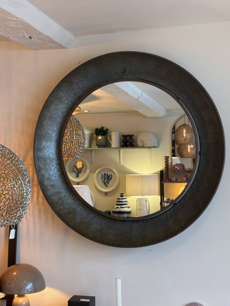 Distressed Wall Mirror Image