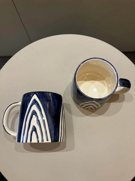 Handmade Navy Mug Image