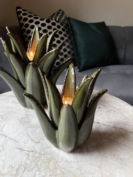 Cactus Small T-Light Holder Image